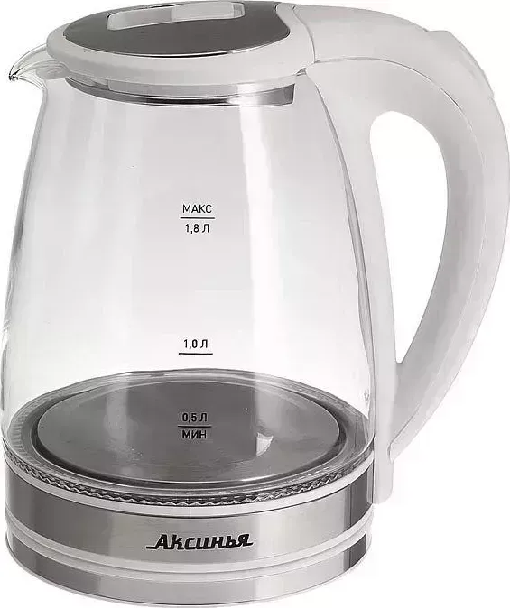 Чайник электрический АКСИНЬЯ КС-1021 белый