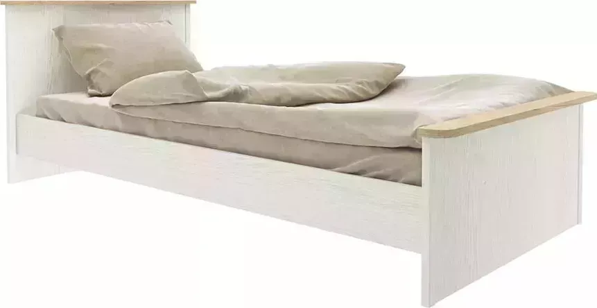 Кровать STOLLINE  Тифани дуб небраска / белый