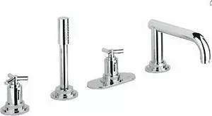 Смеситель для ванны Grohe набортный Atrio Ypsilon с механизмом (19141000, 34086000)