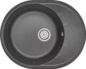 Мойка кухонная Granula 63х50 черный (GR-6301 черный)