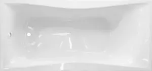 Ванна из литого мрамора Эстет Бета 170x80 см, прямоугольная, с ножками (ФР-00001321, ФР-00000769)