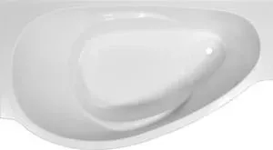Ванна из литого мрамора Эстет Грация 170x94 см, левая, асимметричная (ФР-00000629)