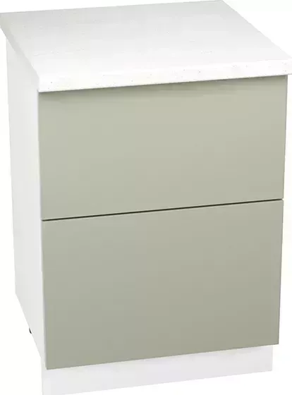 Шкаф нижний Сурская мебель с Э тетик ШН2Я600 шкаф ящиками