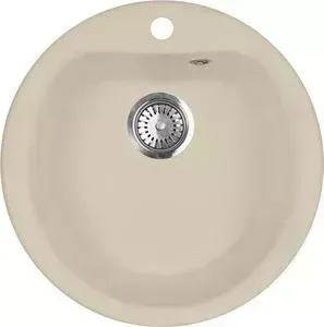 Мойка кухонная AquaGranitEx М-07 495х495 бежевый (М-07 328)