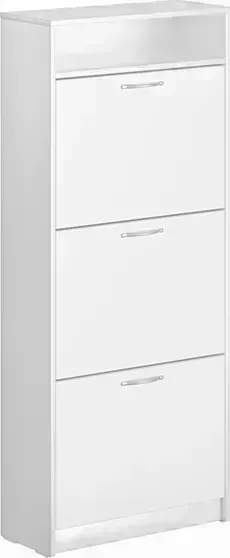 Тумба VMG Industry (для IKEA) для обуви Орион 3 ячейки белая