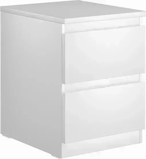 Тумба прикроватная VMG Industry (для IKEA) Мальта 1 белая