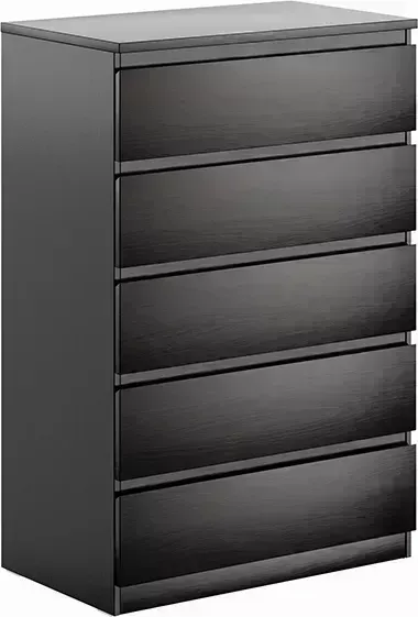 Комод VMG Industry (для IKEA) Мальта 5 ящиков дуб венге