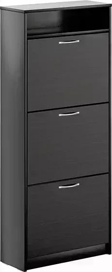 Тумба VMG Industry (для IKEA) для обуви Орион 3 ячейки дуб венге