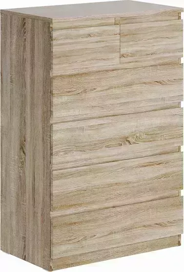 Комод VMG Industry (для IKEA) высокий Мальта 6 ящиков сонома