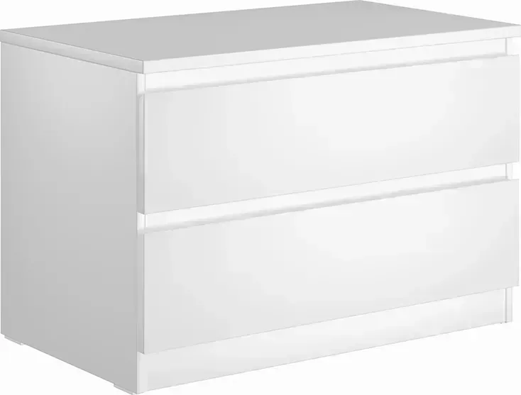 Тумба прикроватная VMG Industry (для IKEA) Мальта 2 белая