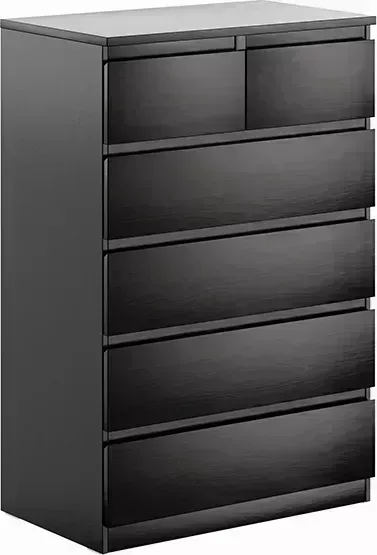 Комод VMG Industry (для IKEA) высокий Мальта 6 ящиков дуб венге