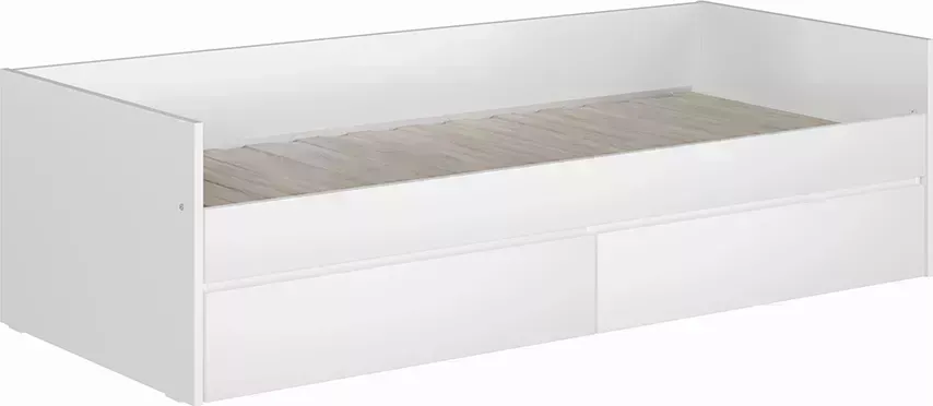 Кровать VMG Industry (для IKEA) раздвижная Кастор белая