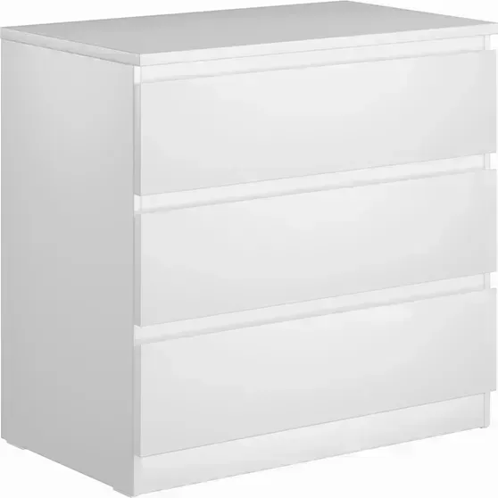 Комод VMG Industry (для IKEA) Мальта 3 ящика белый