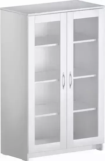 Шкаф VMG Industry (для IKEA) -витрина Сириус белый
