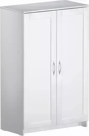 Шкаф VMG Industry (для IKEA) двухдверный Сириус белый