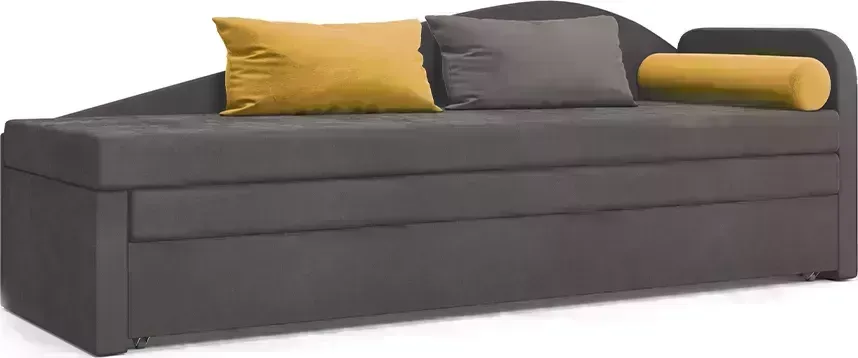 Кушетка STOLLINE Верди правый серый