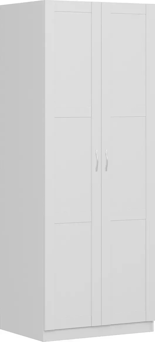 Модуль гостиной VMG Industry (для IKEA) Шкаф двухстворчатый Пегас белый