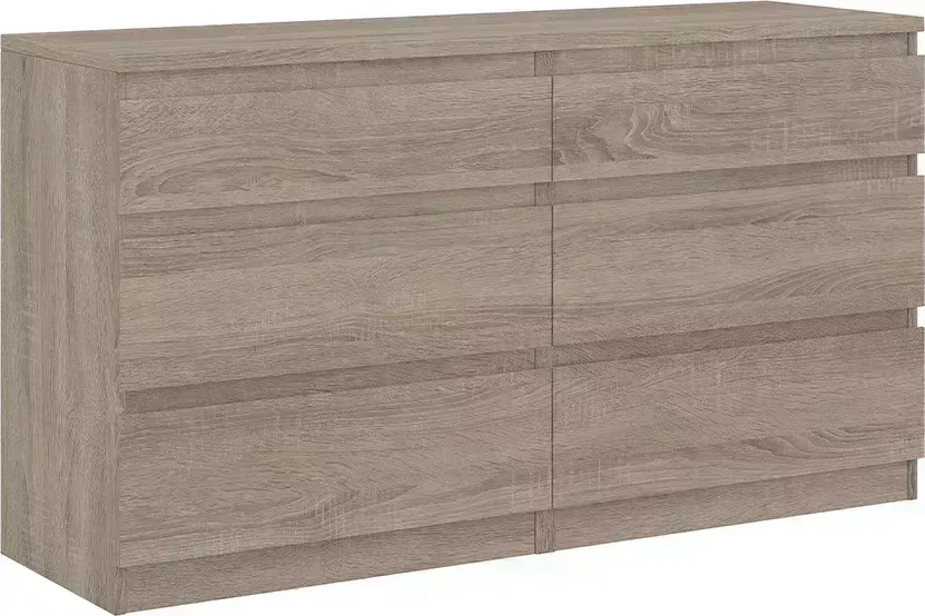 Комод VMG Industry (для IKEA) Кастор 6 ящиков дуб сонома