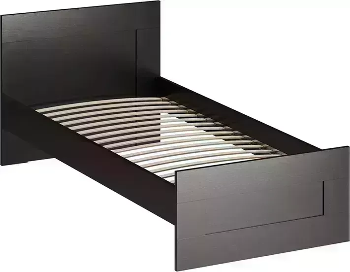 Кровать VMG Industry (для IKEA) односпальная Сириус венге