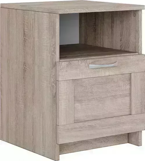 Тумба прикроватная VMG Industry (для IKEA) Сириус дуб сонома 1 ящик