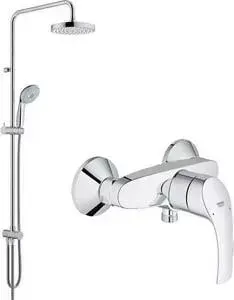 Душевая система Grohe Eurosmart (124410)