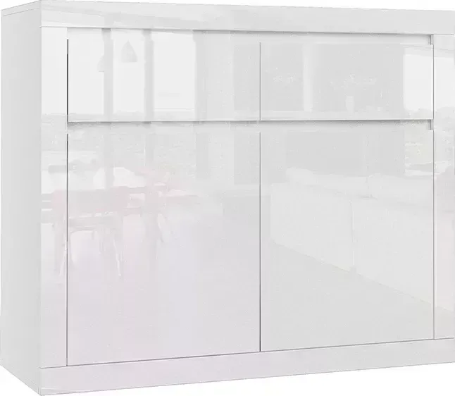 Комод STOLLINE с 2 ящиками Спайс белый