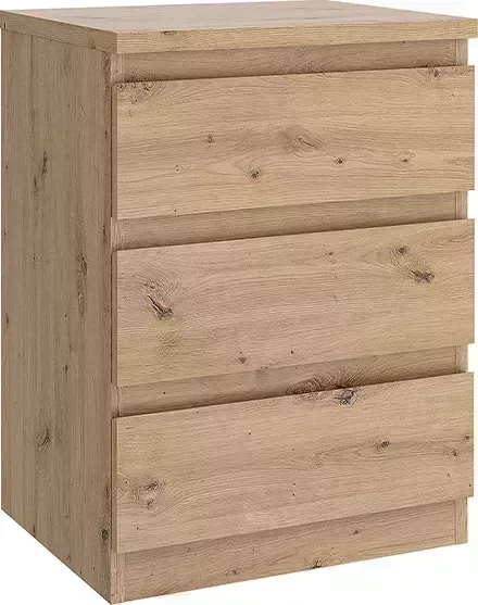 Тумба STOLLINE с 3 ящиками Олли дуб артисан