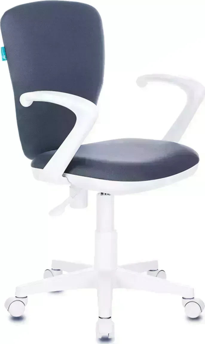 Кресло Бюрократ детское KD-W10AXSN серое
