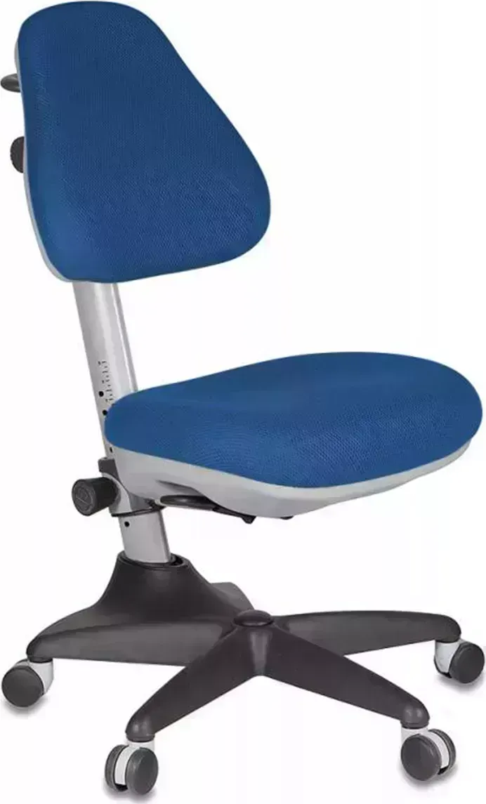 Кресло Бюрократ детское KD-2 синее