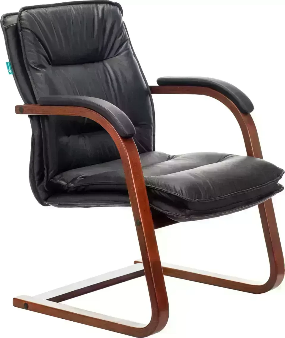 Кресло офисное Бюрократ T-9927WALNUT-AV черное