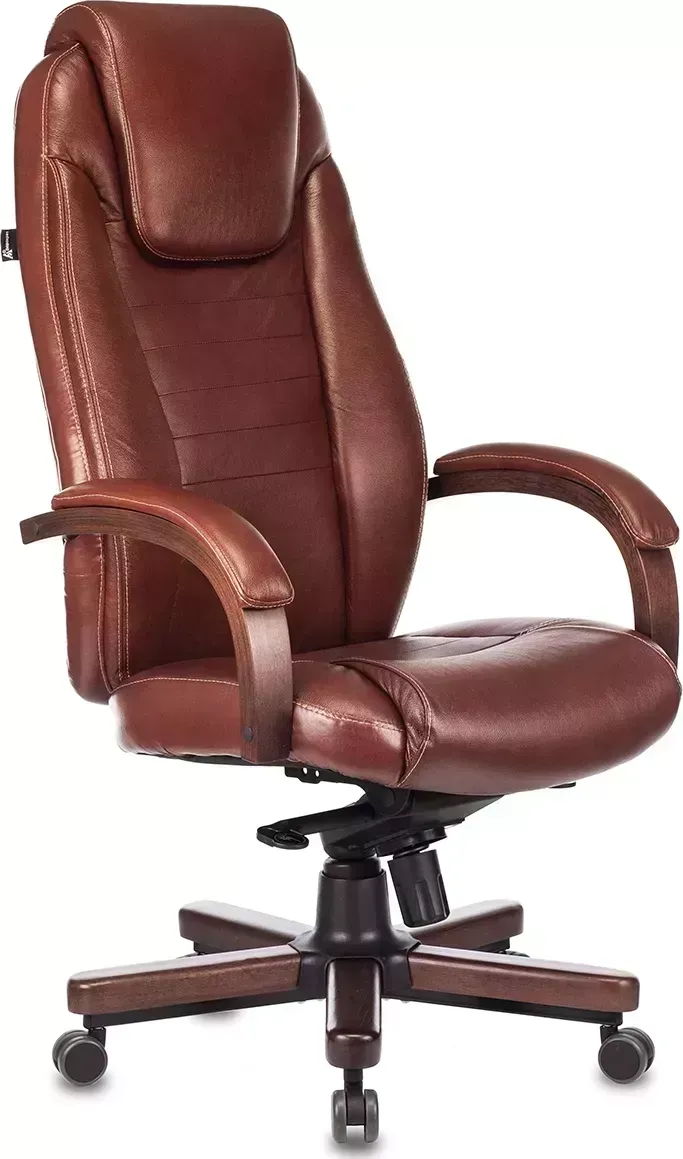 Кресло руководителя Бюрократ T-9923WALNUT светло-коричневое