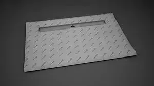 Душевой лоток с решеткой Radaway с RadaDrain 65 с плитой 89x79 (5DLA0908A/5R065B)