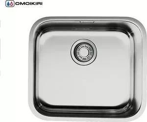 Мойка кухонная OMOIKIRI Ashino 49-IN, 490х440, нержавеющая сталь (4993066)