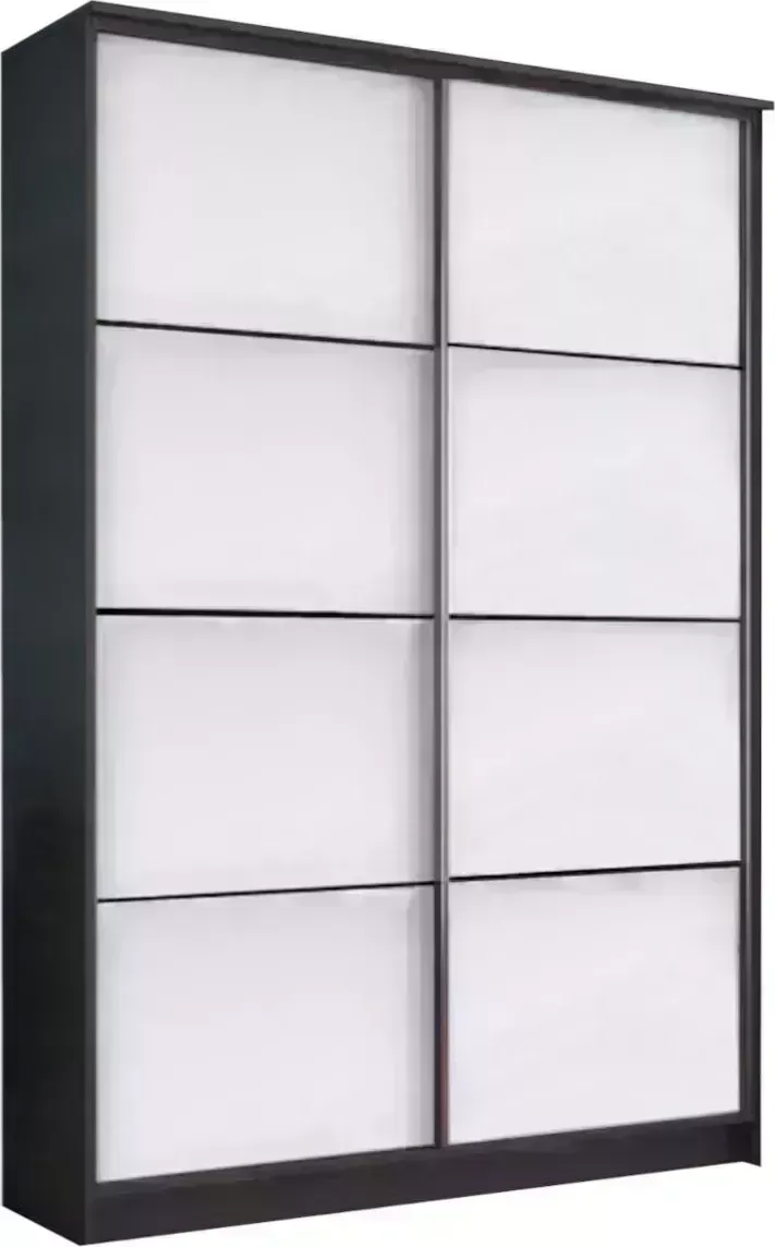 Шкаф-купе STOLLINE Байкал-2 стл.268.11 дуб феррара / белый глянец