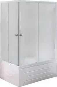 Душевой уголок Royal Bath 100*80*200 стекло шиншилла правый (RB8100BP-C-R)
