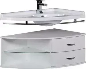 Тумба под раковину AQUANET Корнер 55х80 Open R (158823)
