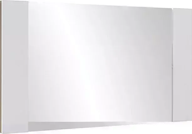 Зеркало Миф Ким белый глянец / сонома