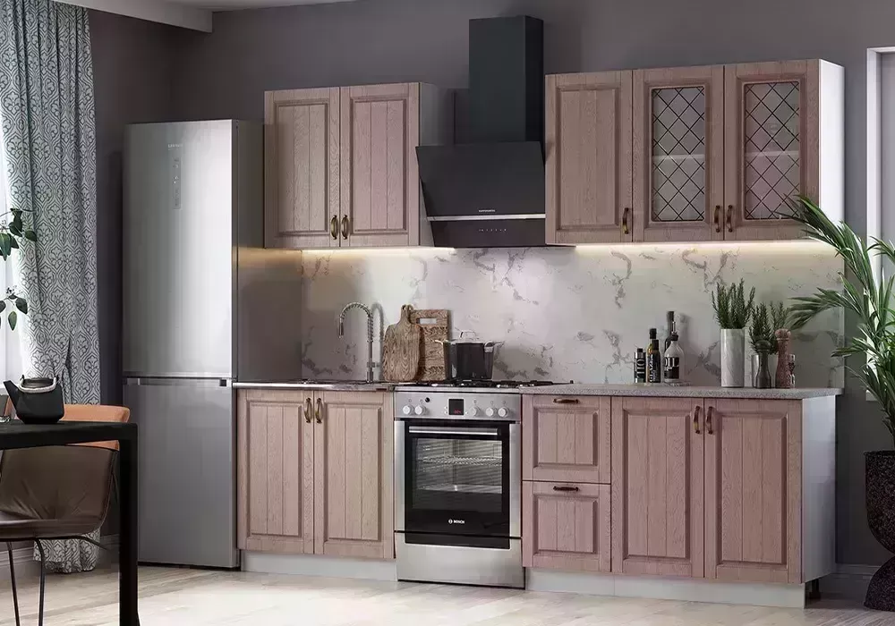 Кухонный гарнитур Миф м Кухня Настя 1.8 трюфель