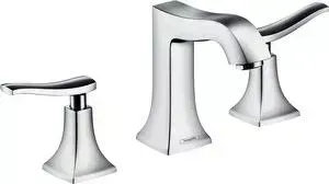 Смеситель для раковины Hansgrohe Metris classic на 3 отверстия (31073000)