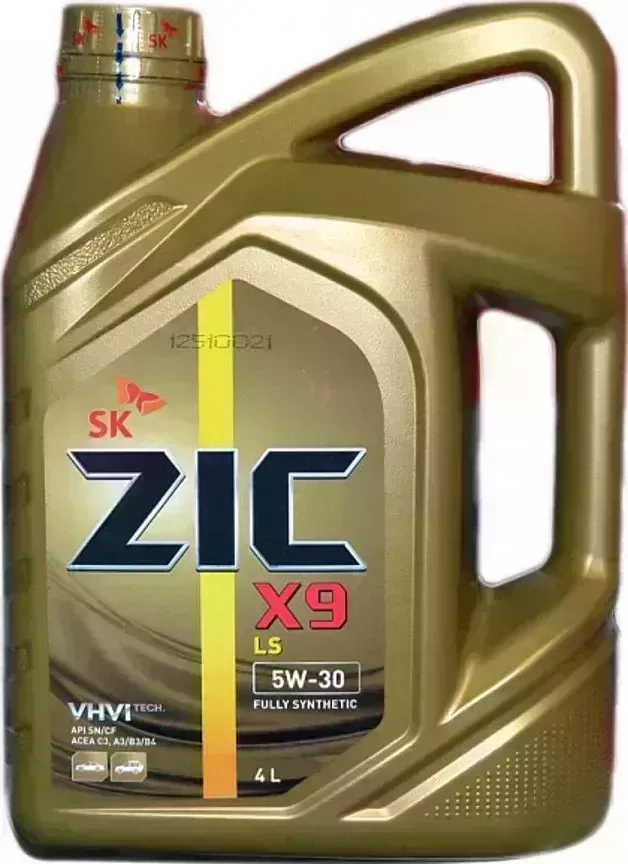 Масло синтетическое ZIC X9 LS5W30SN/CFC3синт.4л () //R Прочее М\ X9 (162608)
