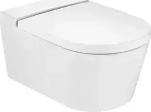 Унитаз подвесной ROCA Inspira Round Rimless с микролифтом