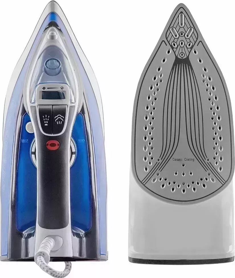 Утюг ENDEVER Delta-218 синий/белый