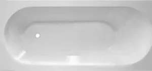 Ванна из литого мрамора Эстет Честер 170x75 см, прямоугольная, с ножками (ФР-00000692, ФР-00000769)