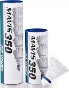 Воланы для бадминтона Yonex цвет: белый, скорость средняя
