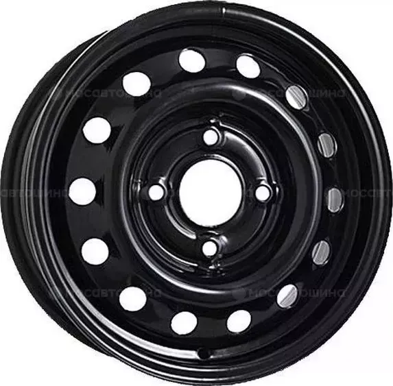 Диск автомобильный ТЗСК 6x15/4x100 ET 40 Dia 60.1 черный 