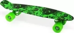 Скейтборд Moove&amp;amp;Fun Moove&Fun пластиковый 22х6"-18, зеленый, PP2206-18 green
