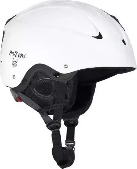 Шлем White owl WHITE OWL зимний MS-86, S (53-55), белый