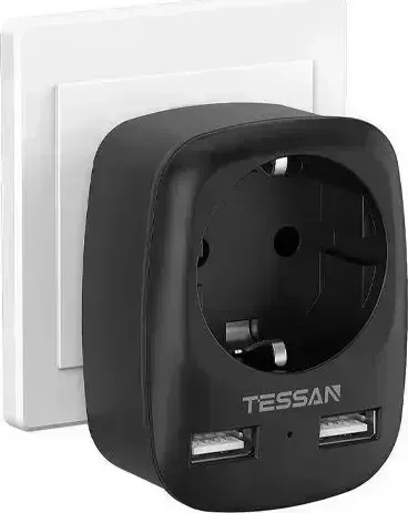 Сетевой фильтр TESSAN TS-611-DE черный