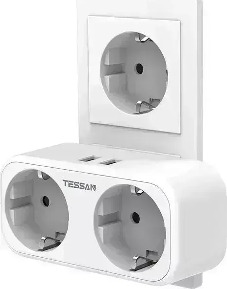 Сетевой фильтр TESSAN TS-321-DE белый