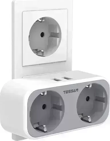 Сетевой фильтр TESSAN TS-321-DE серый